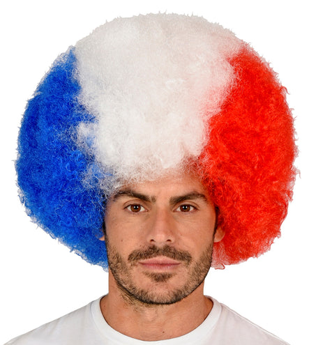 Widmann SRL Pruik Frankrijk blauw wit rood