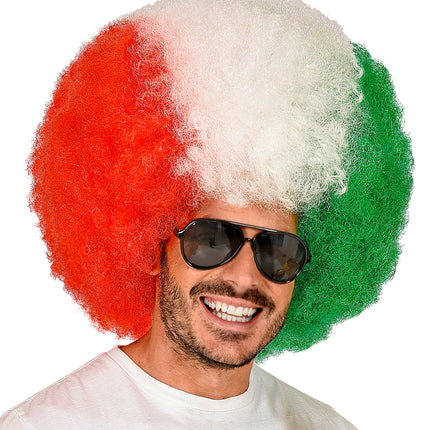 Widmann SRL Pruik Italië rood wit groen