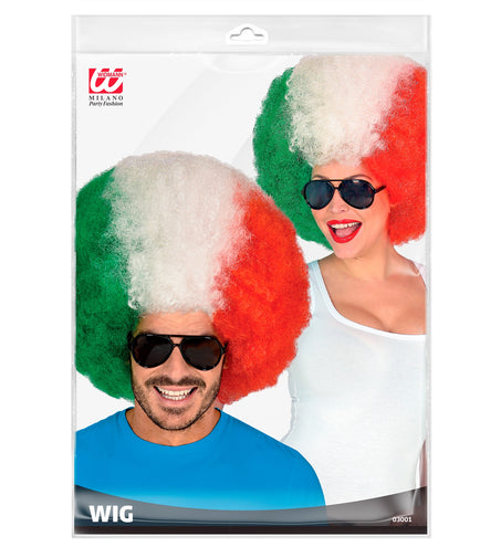 Widmann SRL Pruik Italië rood wit groen