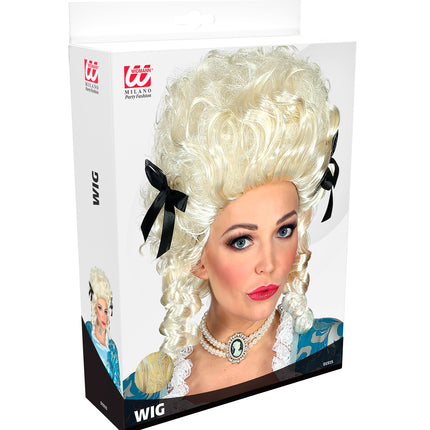 Widmann SRL Pruik Koloniale vrouw ivoor