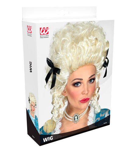 Widmann SRL Pruik Koloniale vrouw ivoor