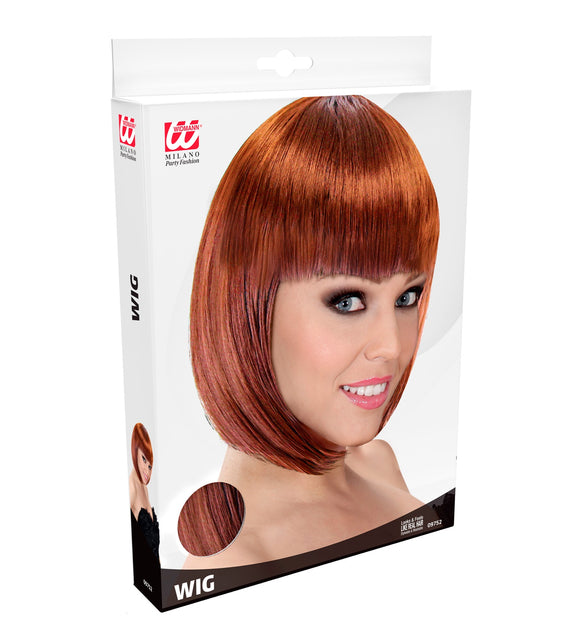 Widmann SRL Pruik koper Lou Lou