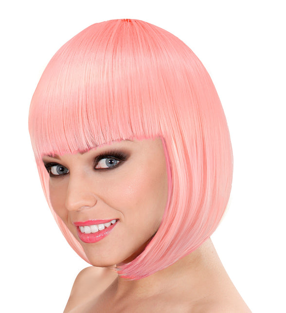 Widmann SRL Pruik Lou Lou soft roze