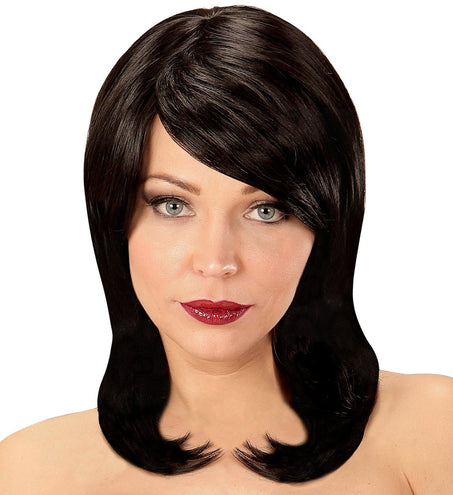 Widmann SRL Pruik Megan zwart