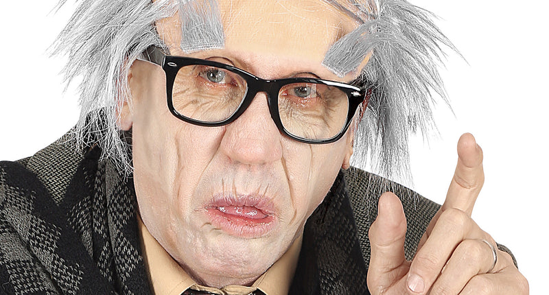 Widmann SRL Pruik oude man met wenkbrauwen