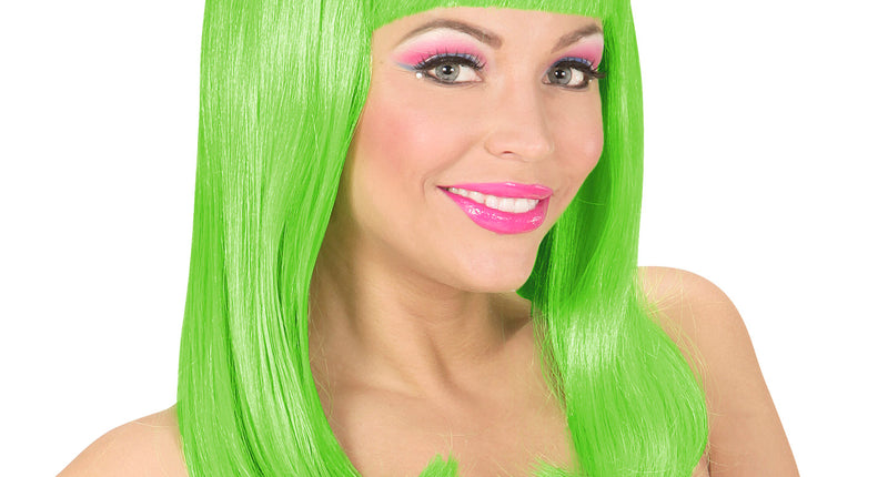 Widmann SRL Pruik, Patsy Neon Groen