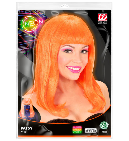 Widmann SRL Pruik, Patsy Neon Oranje