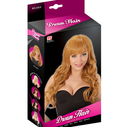 Widmann SRL Pruik President First lady Melania licht bruin