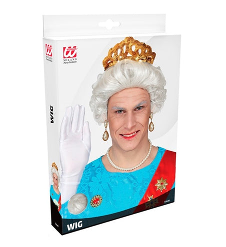 Widmann SRL Pruik Queen Elisabeth