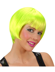 Widmann SRL pruik rave neon groen