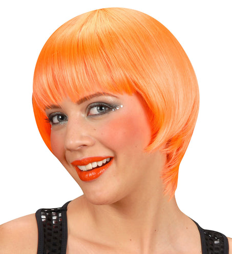 Widmann SRL pruik rave neon oranje