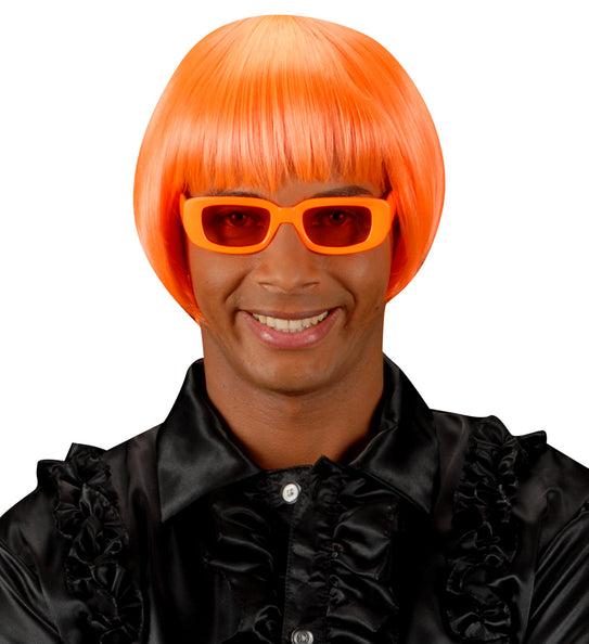 Widmann SRL pruik rave neon oranje