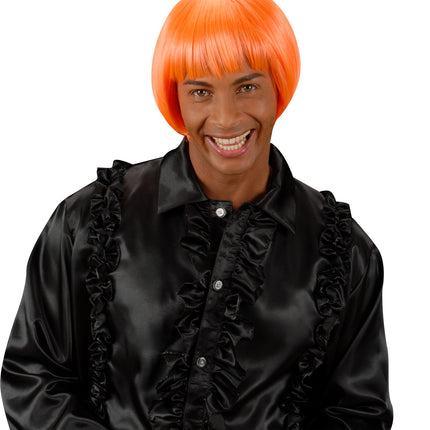 Widmann SRL pruik rave neon oranje