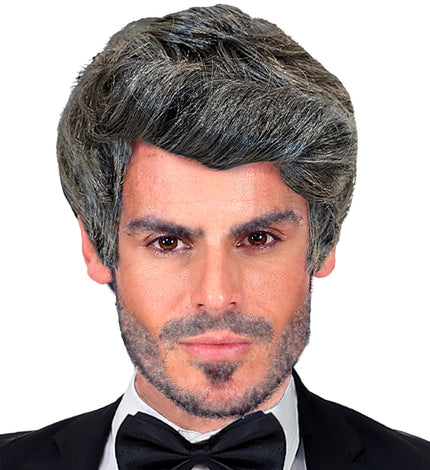 Widmann SRL pruik rick grijs