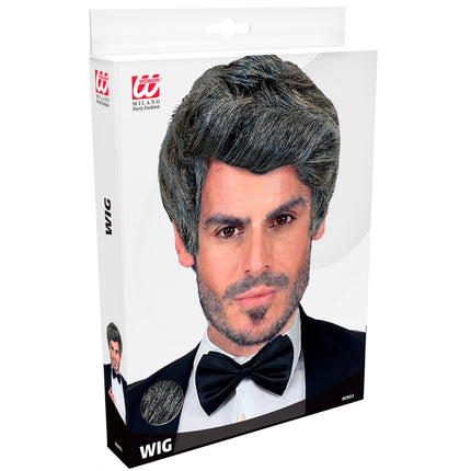 Widmann SRL pruik rick grijs