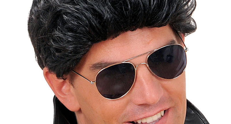 Widmann SRL pruik t-birds zwart