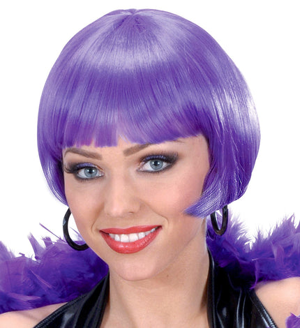 Widmann SRL Pruik Valentina Donker Paars
