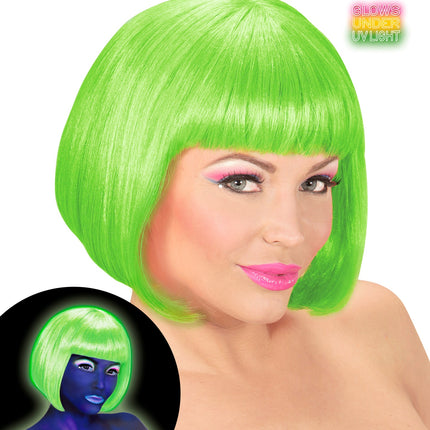 Widmann SRL Pruik, Valentina Neon, Groen