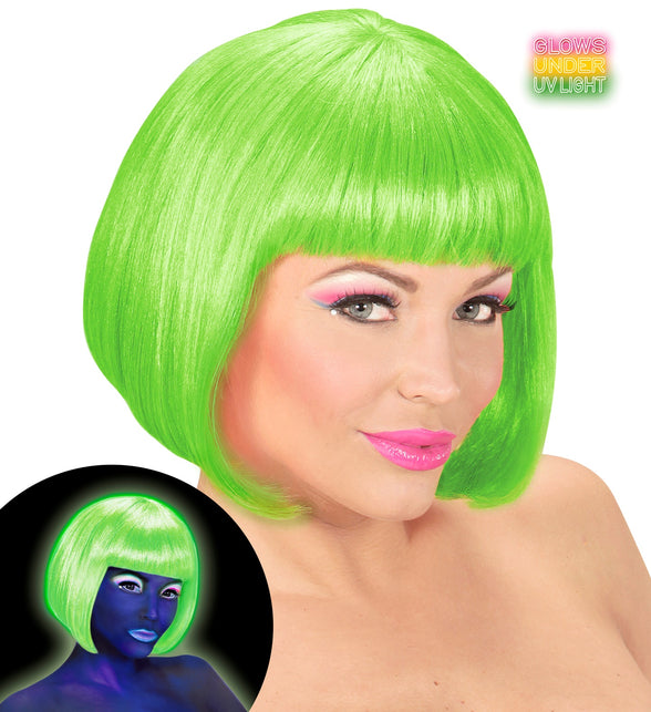 Widmann SRL Pruik, Valentina Neon, Groen