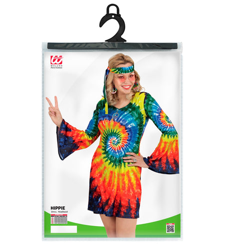 Widmann SRL Psychedelische hippie jurk dames