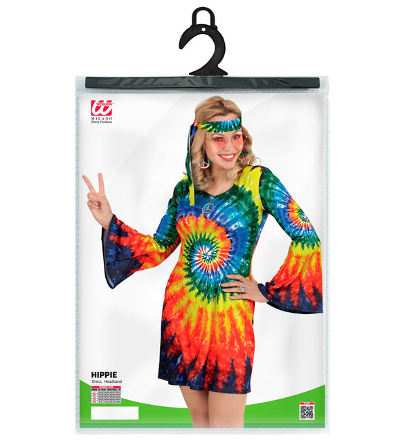 Widmann SRL Psychedelische hippie jurk dames