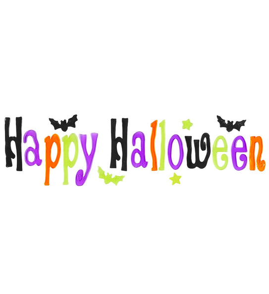 Widmann SRL Raamsticker happy Halloween