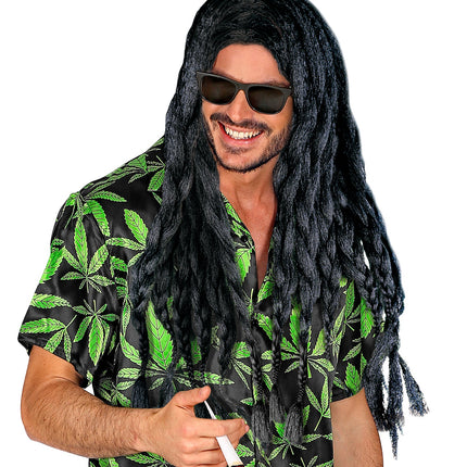 Widmann SRL Rasta pruik Finn met dreadlocks