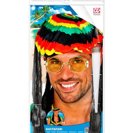 Widmann SRL Rasta reggae verkleedset