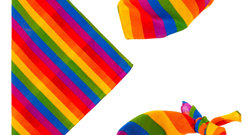 Widmann SRL Regenboog bandana zakdoek