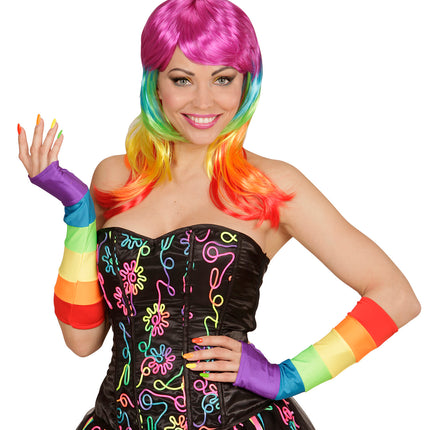 Widmann SRL Regenboog handschoenen