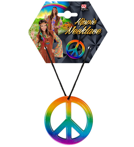 Widmann SRL Regenboog hippie halskettingen