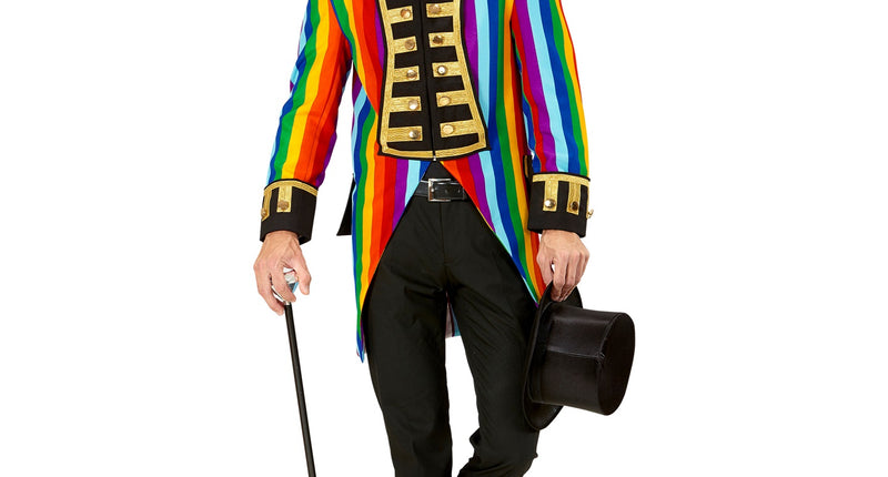 Widmann SRL Regenboog Jaquard parade show slipjas