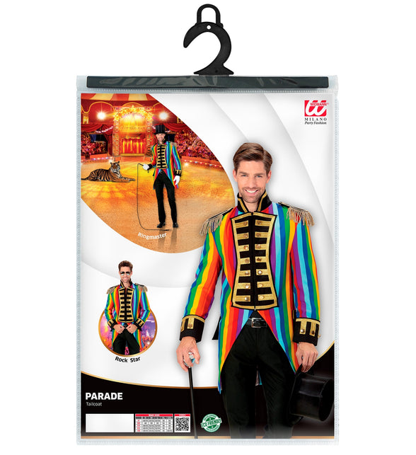 Widmann SRL Regenboog Jaquard parade show slipjas