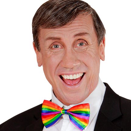 Widmann SRL Regenboog strikje gaypride