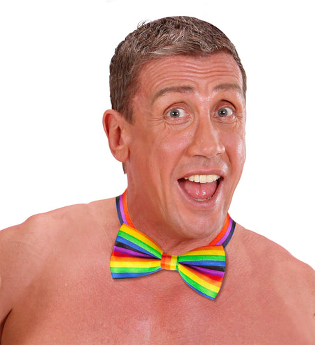 Widmann SRL Regenboog strikje gaypride