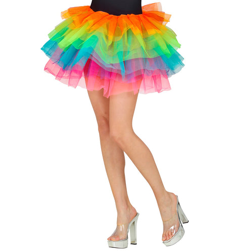 Widmann SRL Regenboog tutu dames