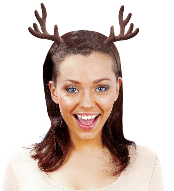Widmann SRL Rendier gewei op haarband bruin