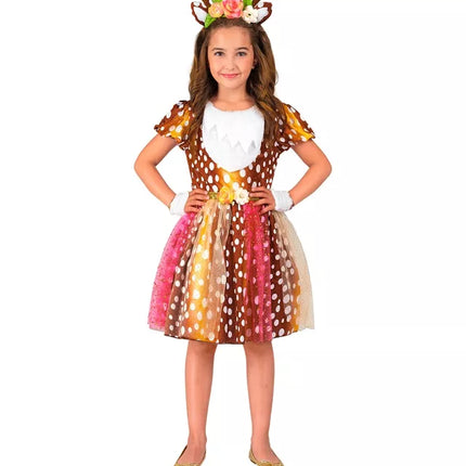 Widmann SRL Rendier hertje kostuum Ilse kinderen