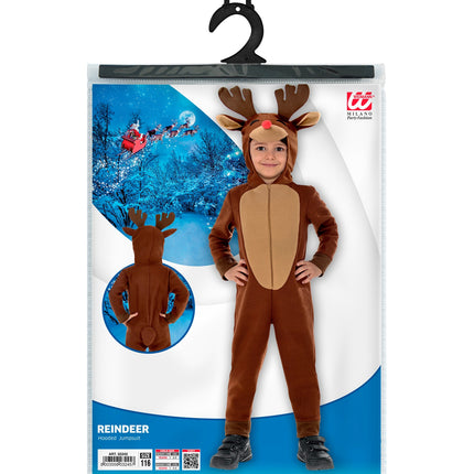 Widmann SRL Rendier pak voor kinderen Rudolf