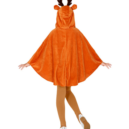 Widmann SRL Rendier poncho met muts kinderen