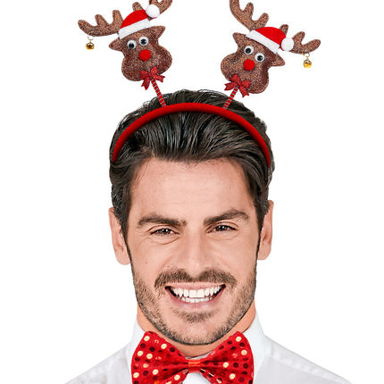 Widmann SRL Rendieren diadeem met glitters