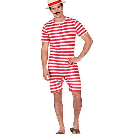 Widmann SRL Retro badpak - rood / wit Robin