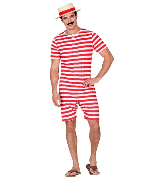 Widmann SRL Retro badpak - rood / wit Robin