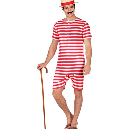 Widmann SRL Retro badpak - rood / wit Robin