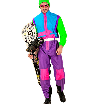 Widmann SRL Retro snowboarder kostuum Otto