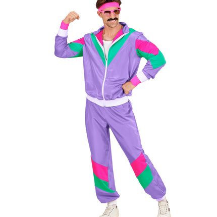 Widmann SRL Retro trainingspak paars