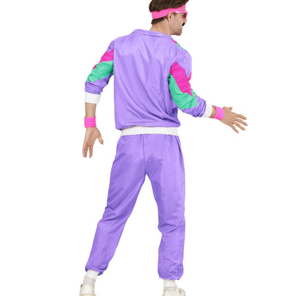 Widmann SRL Retro trainingspak paars