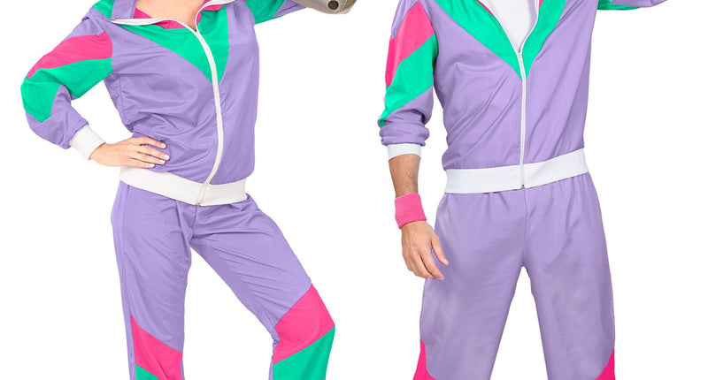 Widmann SRL Retro trainingspak paars