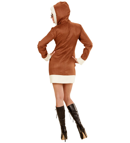 Widmann SRL Retro vliegenier kostuum dames