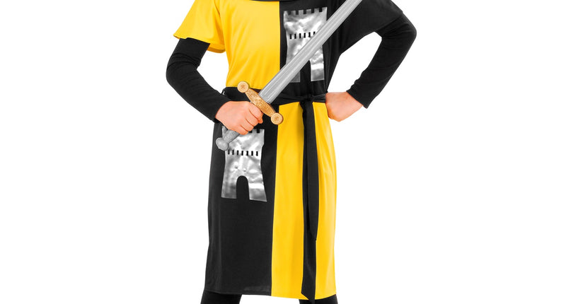 Widmann SRL Ridder pak geel zwart kinderen